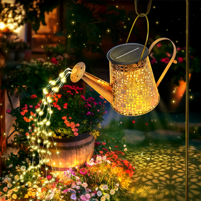 Solarna lampka w ksztalcie wiaderka - Scrollnest PL